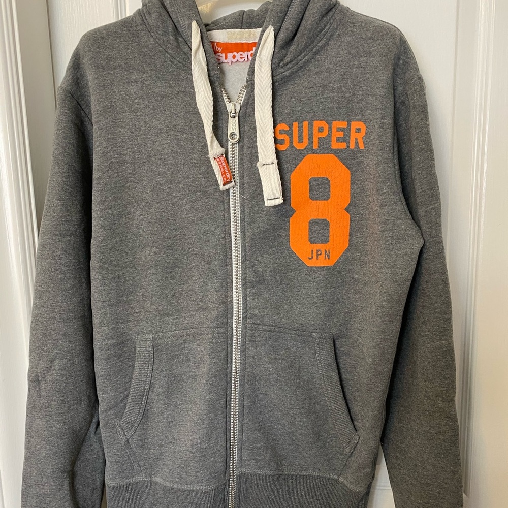 Super dry zip up hoodie